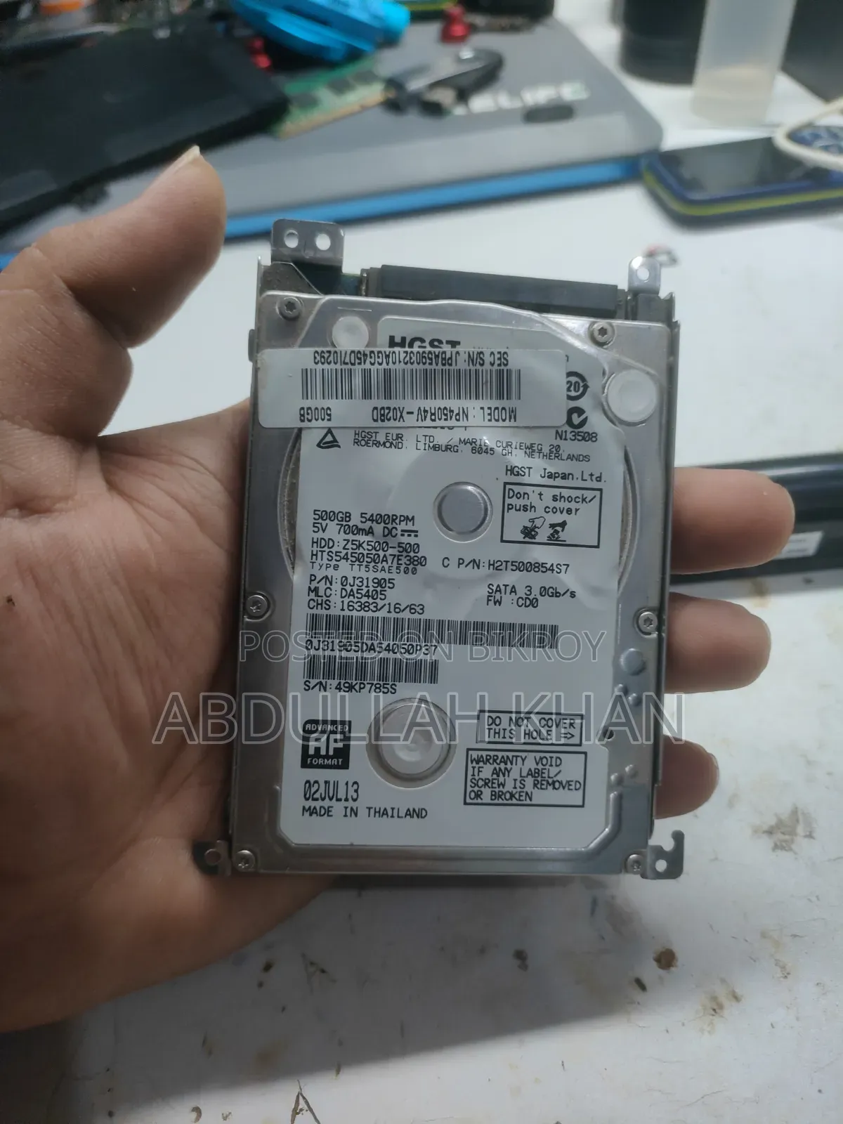 Laptop Hard Drive