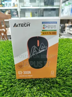 Mouse A4 Tech Wireless G3-300n 1Year Warranty