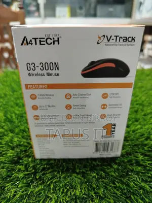 Mouse A4 Tech Wireless G3-300n 1Year Warranty
