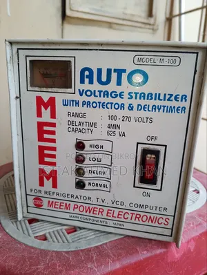 MEEM M-100 625VA Automatic Voltage Stabilizer With Protector