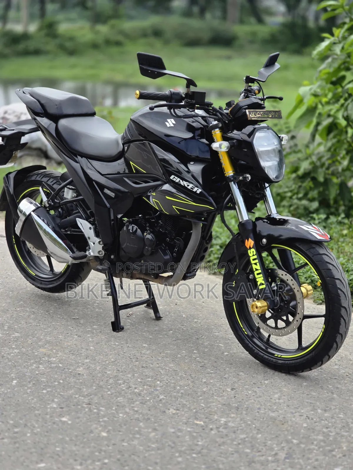 Suzuki Gixxer 2024 Black