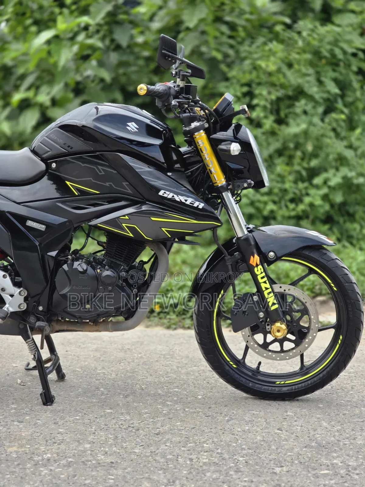 Suzuki Gixxer 2024 Black