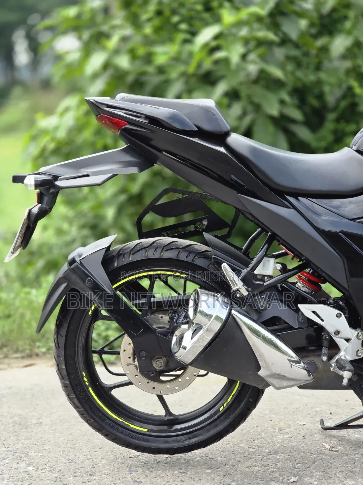 Suzuki Gixxer 2024 Black