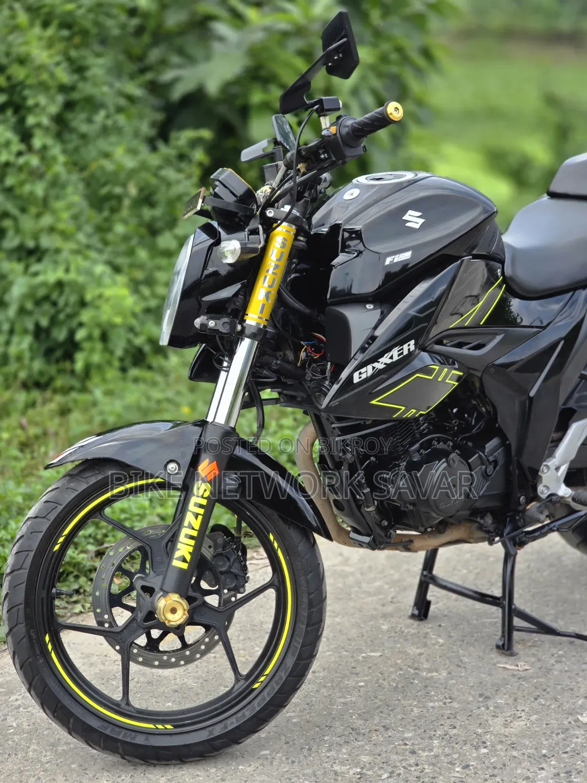 Suzuki Gixxer 2024 Black