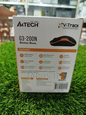 Mouse A4 Tech Wireless G3-200n 1Year Warranty