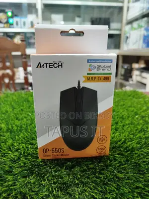 New Mouse A4 Tech USB OP-550S 1Year Warranty
