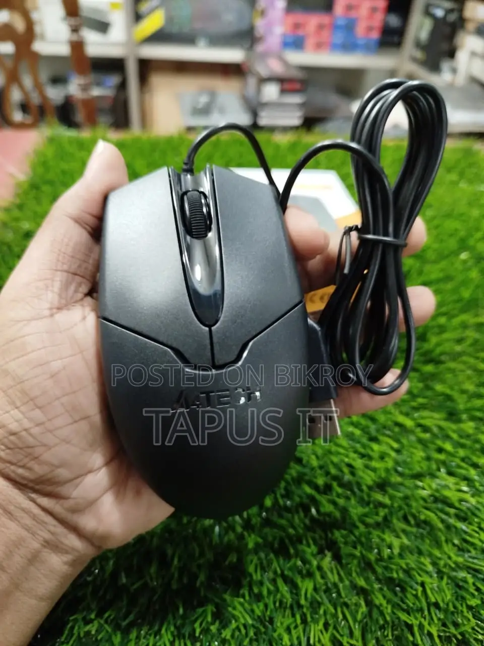 New Mouse A4 Tech USB OP-550S 1Year Warranty