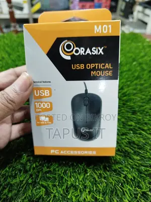 USB New Mouse Orasix M01 1000DPI 1Year Warranty