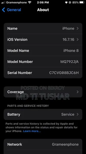 Apple iPhone 8 64 GB White