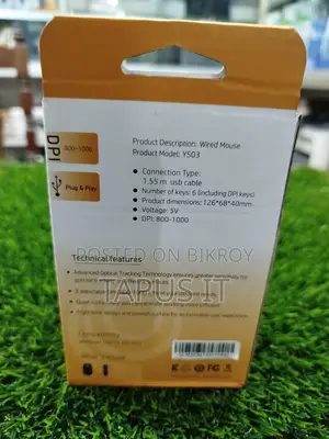 Brand New Mouse Orasix USB YS03 1Year Warranty