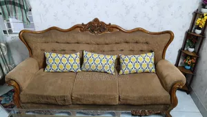Premium সেগুন কাঠ Sofa Set