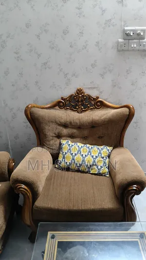Premium সেগুন কাঠ Sofa Set