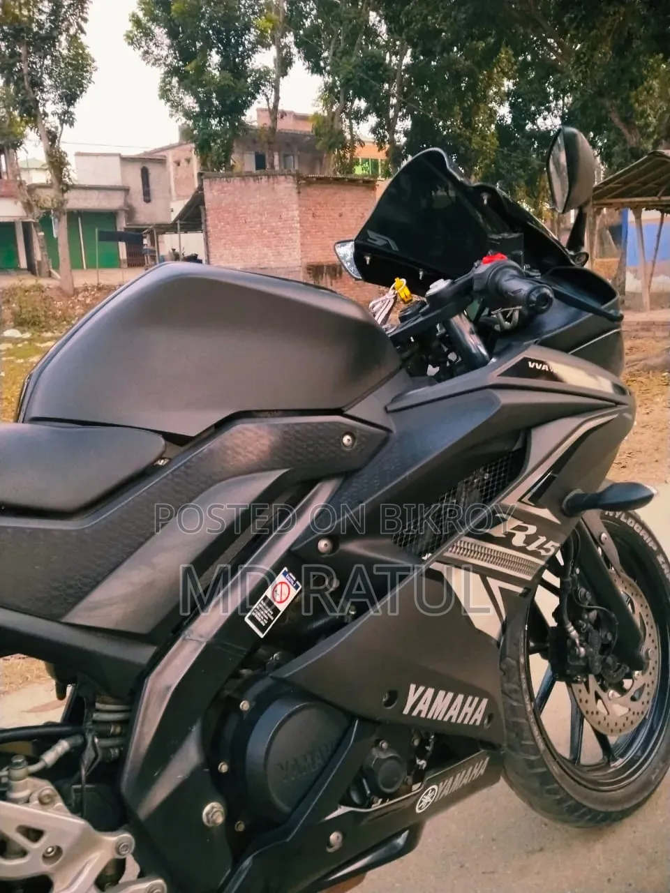 Yamaha R15 V3 2022 Black