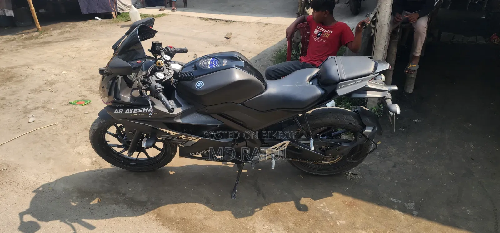 Yamaha R15 V3 2022 Black