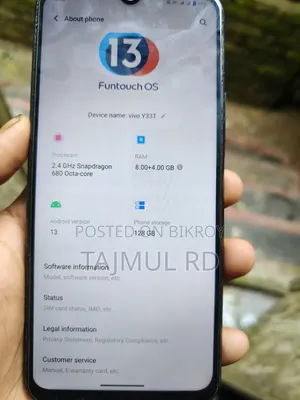 Vivo Y33s 128 GB