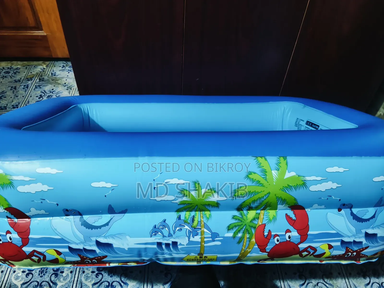 Inflatable Swimming Pool | Home & Play Together | 175×82×33 CM