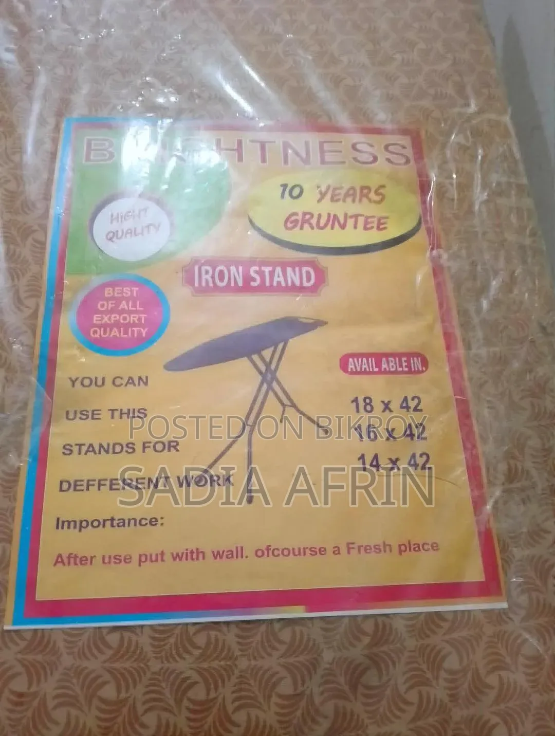Iron Stand/Table