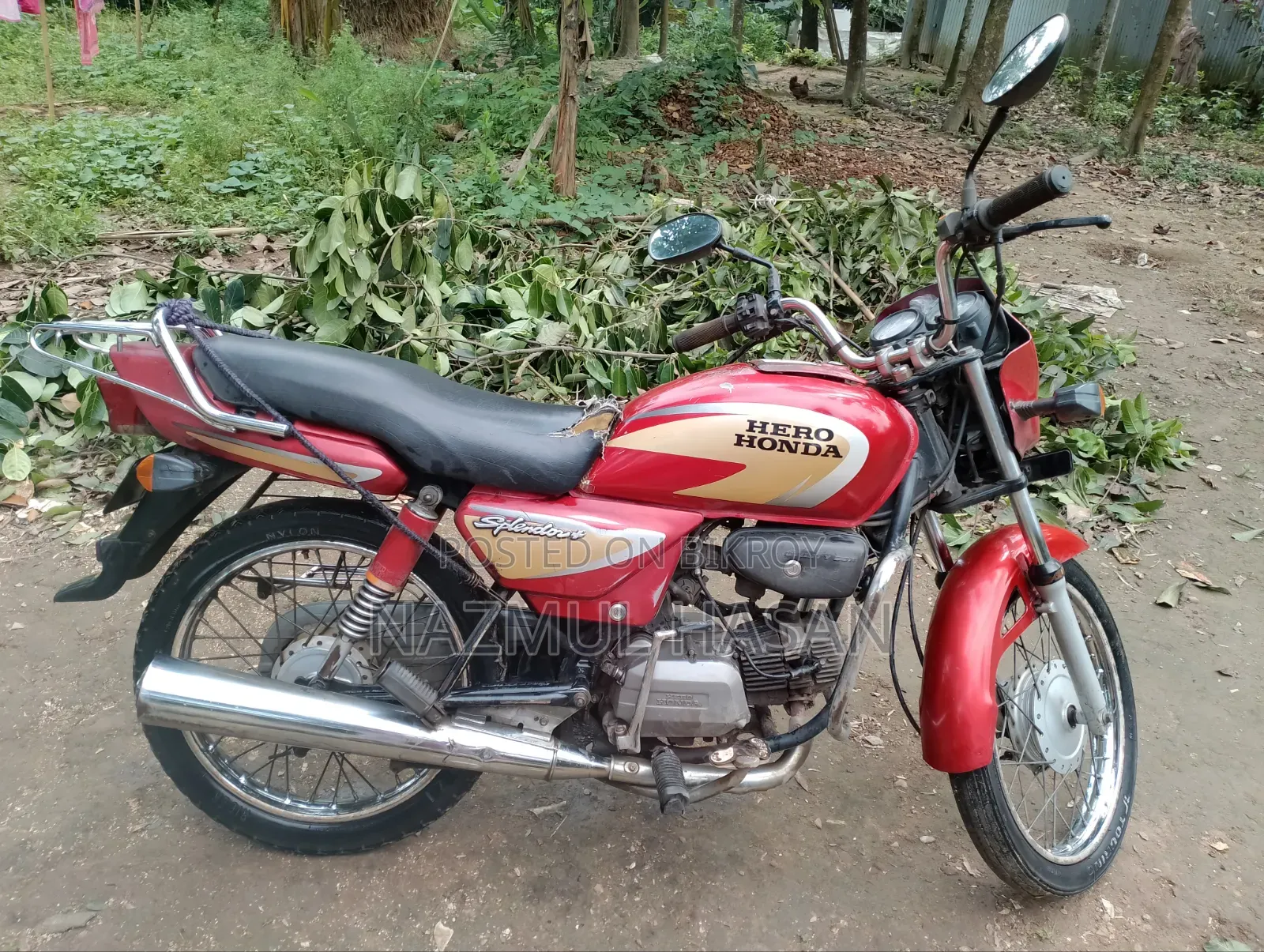 Hero Splendor Plus 2018 Red