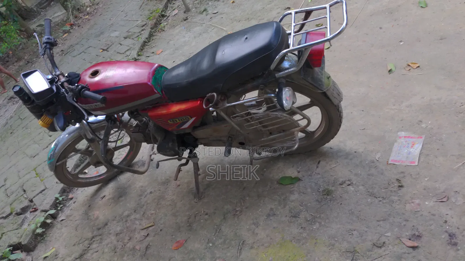 Motorcycle 2012 Red
