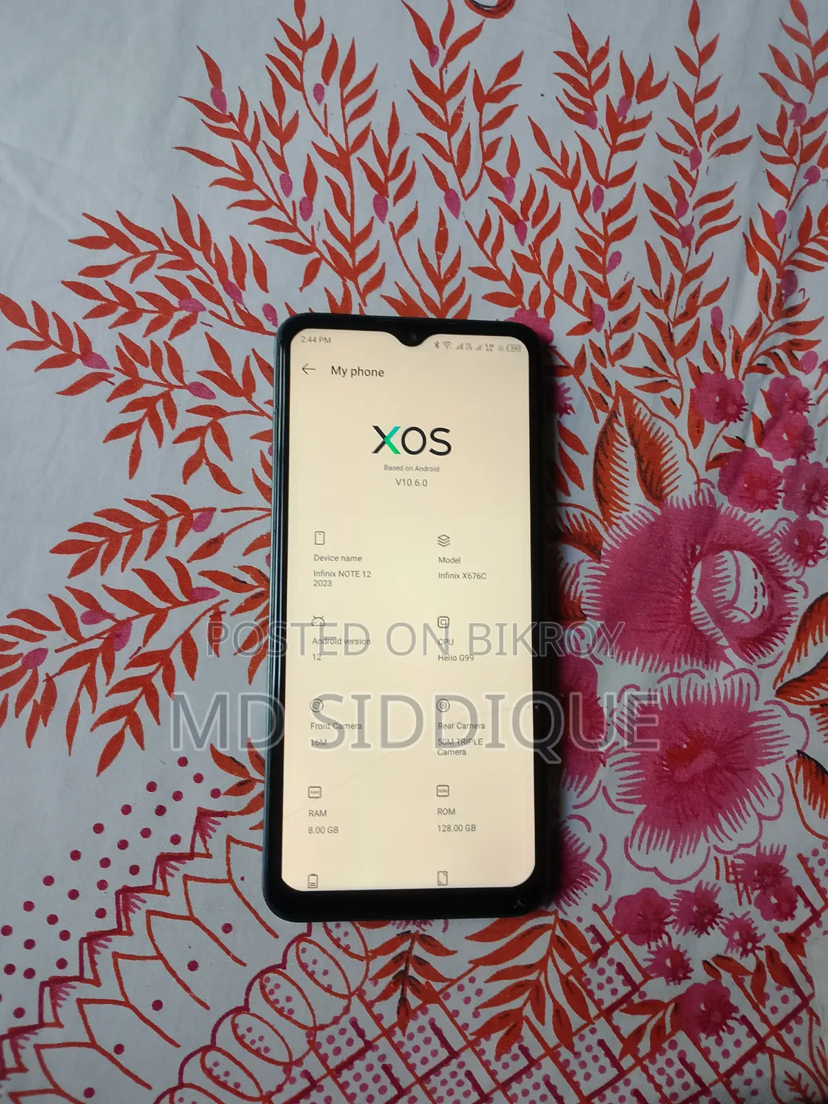 Infinix Note 12 (2023) 128 GB Blue