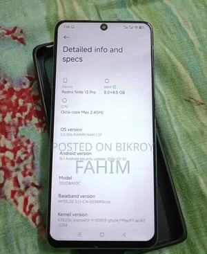 Xiaomi Redmi Note 13 Pro 256 GB Silver