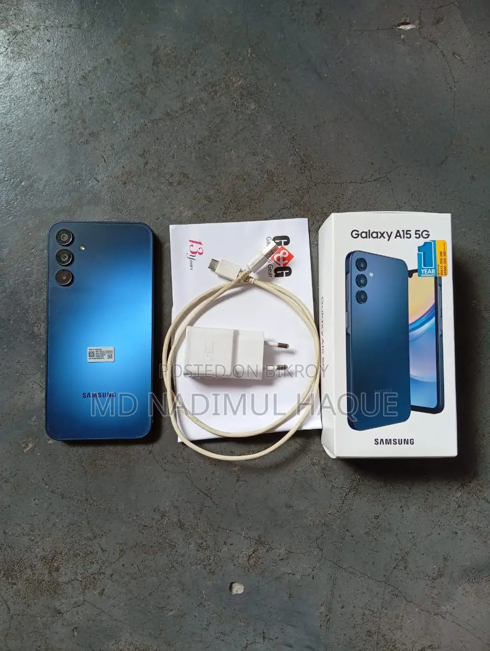 Samsung Galaxy A15 5G 128 GB Blue