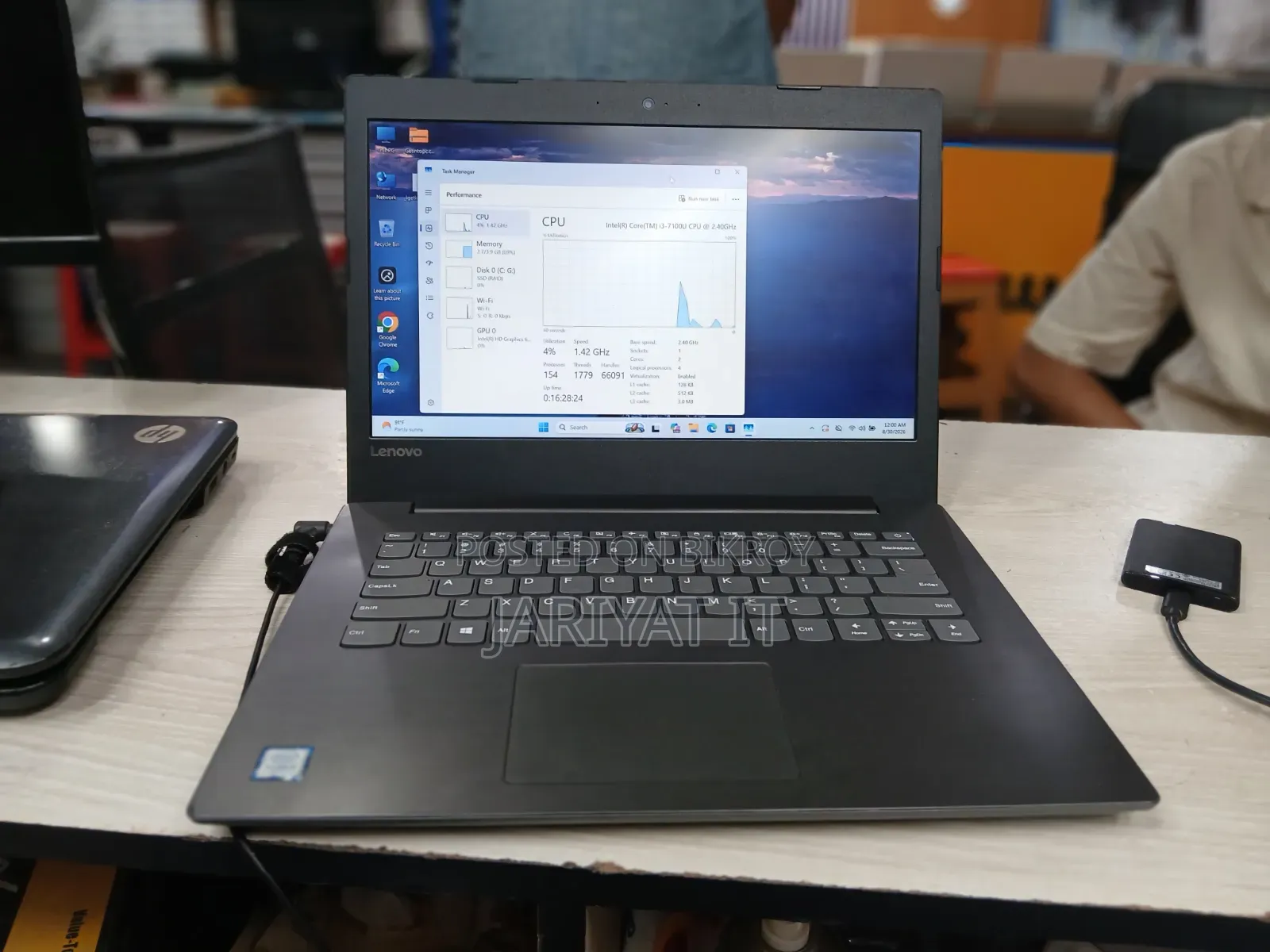 Laptop Lenovo IdeaPad 320 4GB Intel Core i3 SSD 256GB