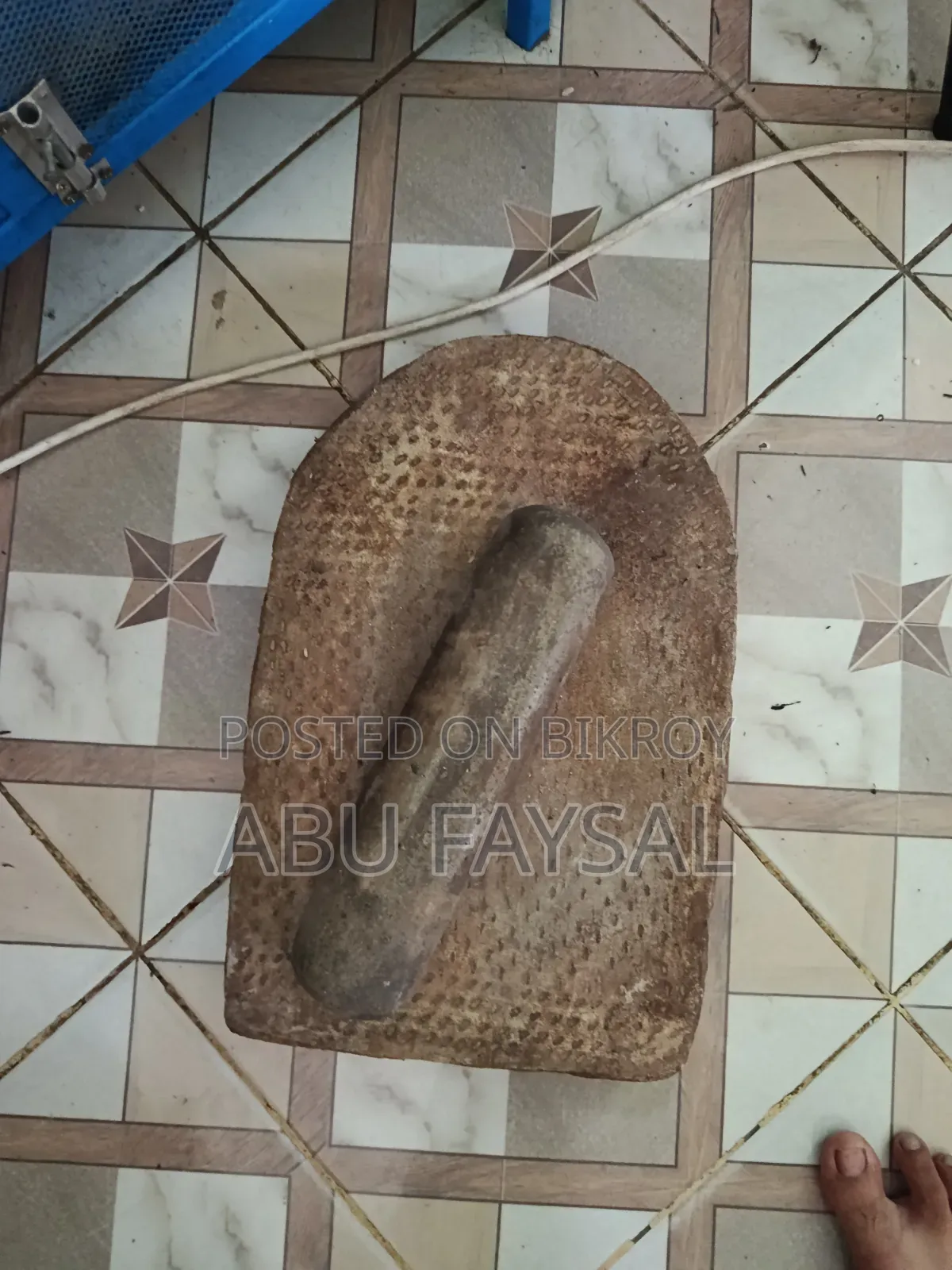 Original Stone Mortar and Pestle