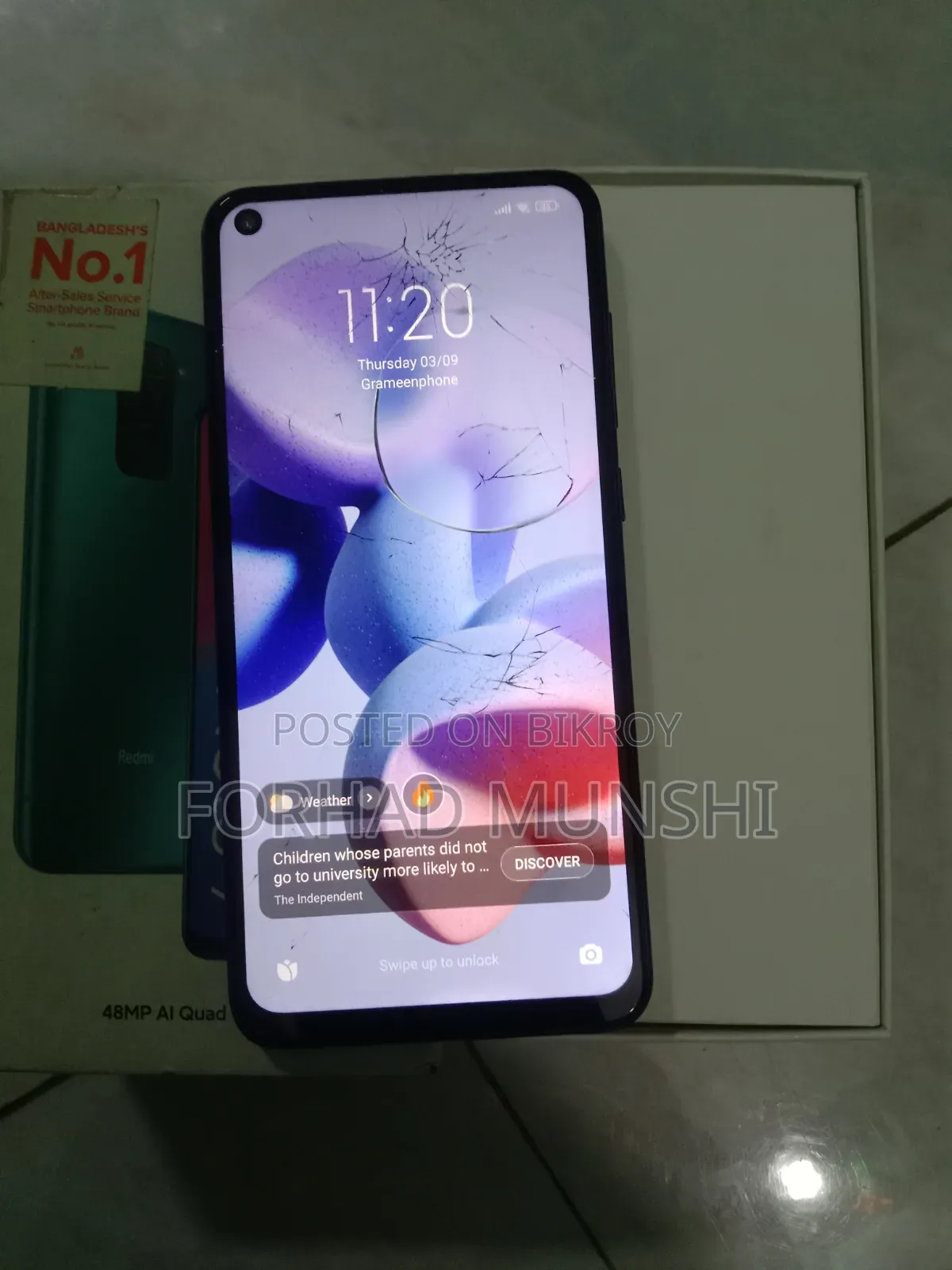 Xiaomi Redmi Note 9 64 GB Blue