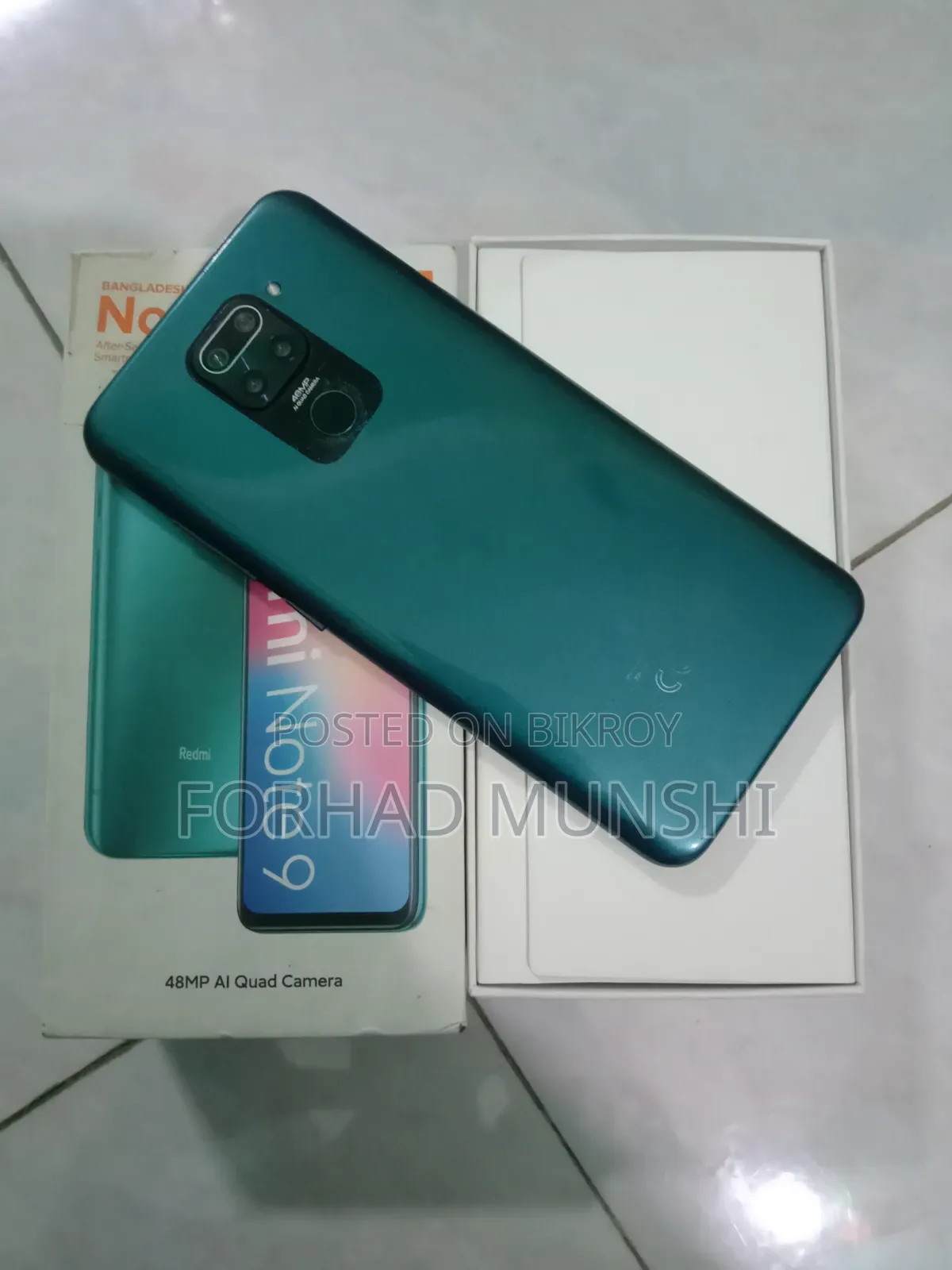 Xiaomi Redmi Note 9 64 GB Blue