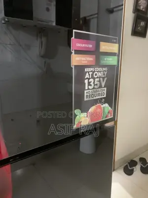Singer 180L Black Bottom Mount Refrigerator