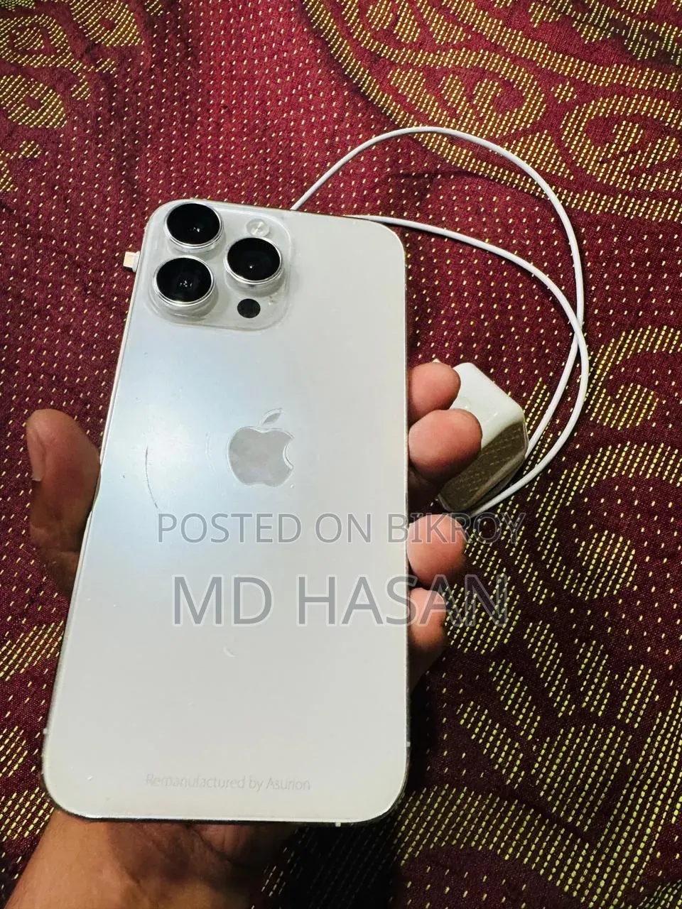 অ্যাপল আইফোন ১৪ প্রো ম্যাক্স ৫১২ জিবি সিলভার