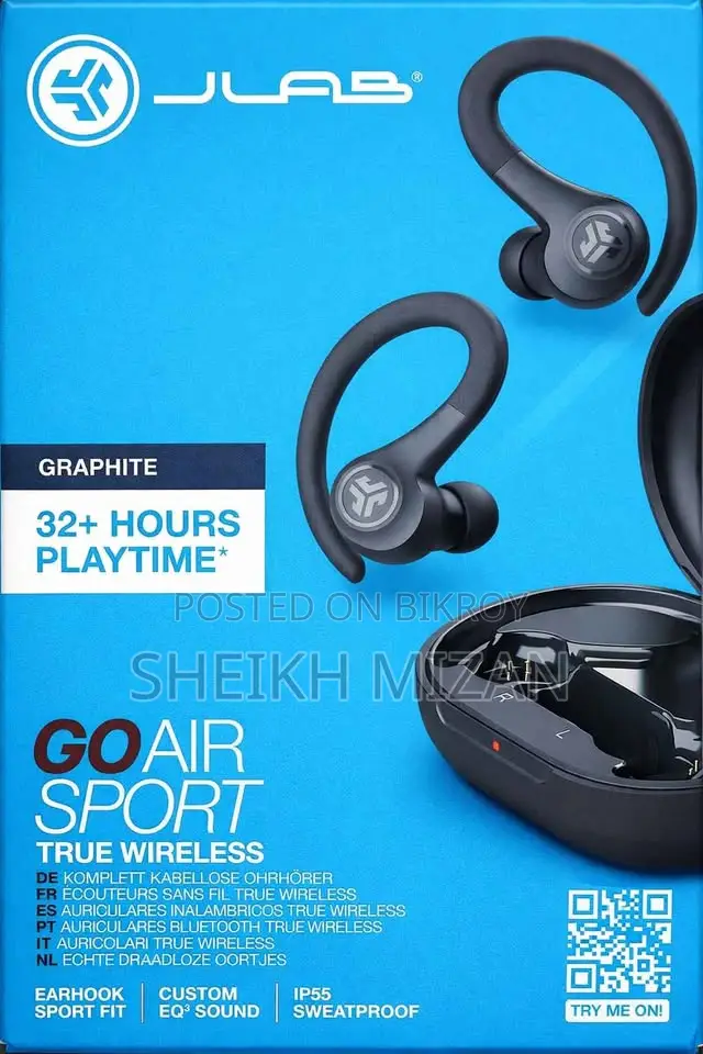 JLab GO Air Sport True Wireless Earbuds