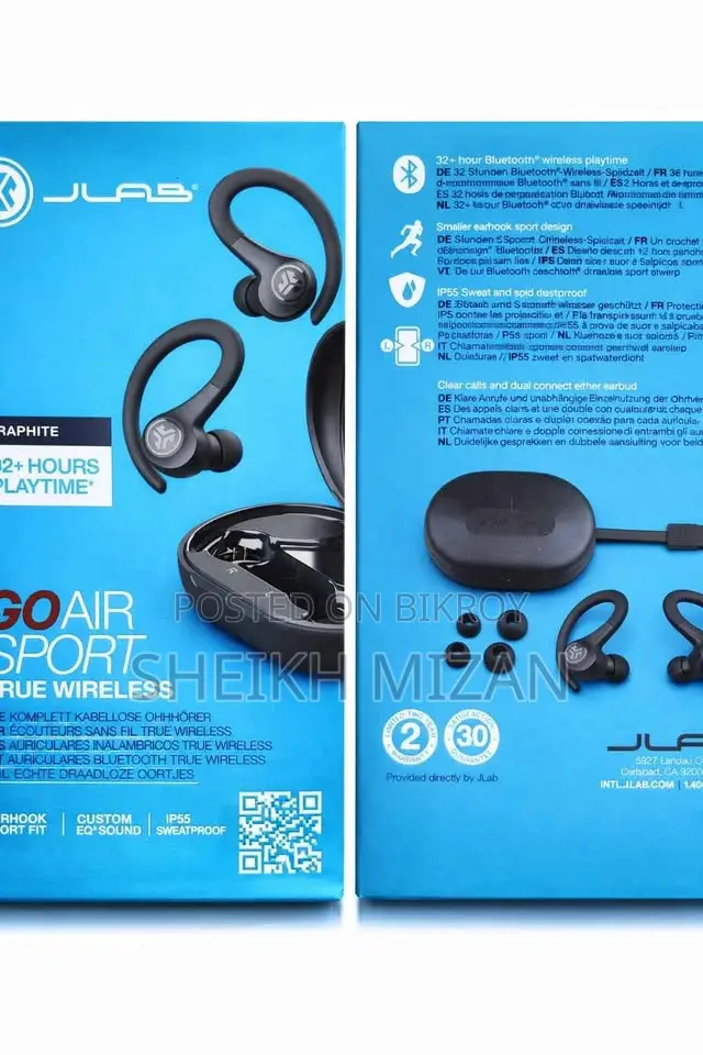 JLab GO Air Sport True Wireless Earbuds