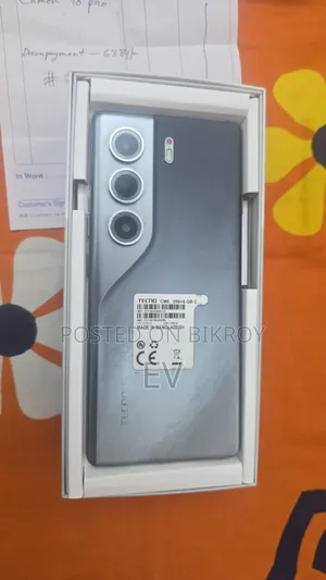 টেকনো ক্যামন ৪০ ২৫৬ জিবি গ্রাফাইট