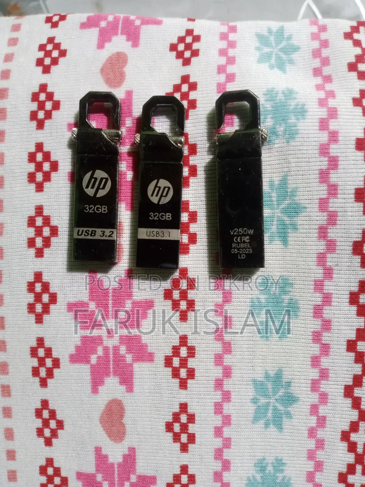 HP 32GB Metal Pen Drive (Open Box / Unused)