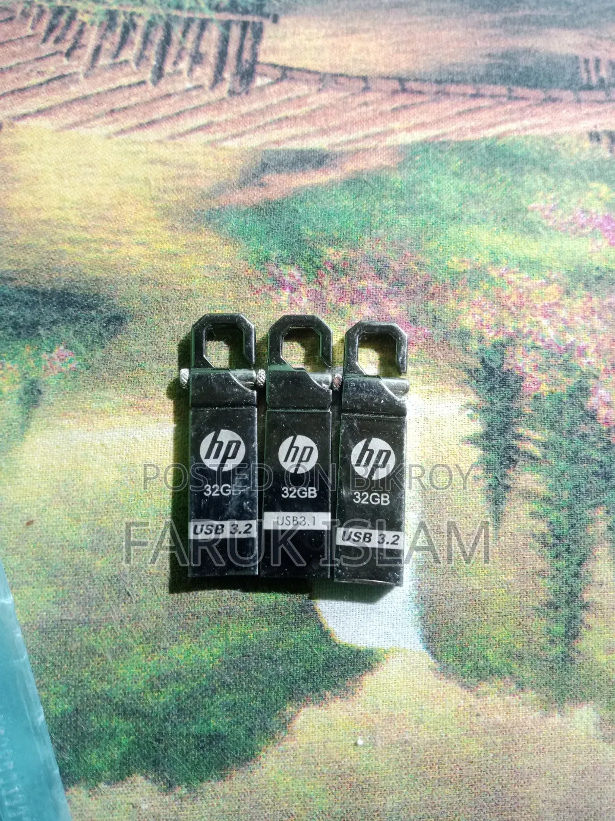 HP 32GB Metal Pen Drive (Open Box / Unused)
