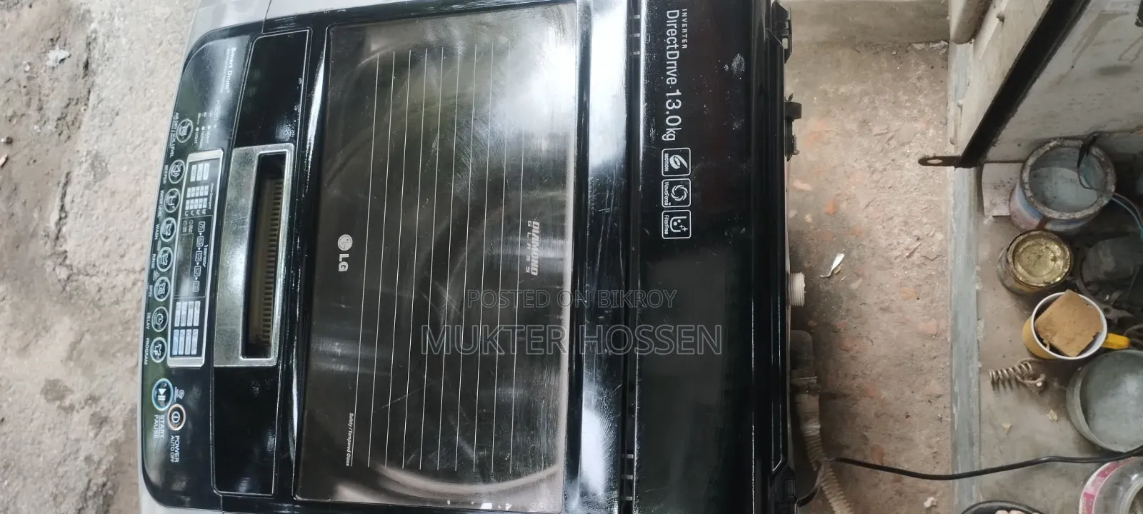 এলজি ইনভার্টার টপ লোডিং ওয়াশিং মেশিন
