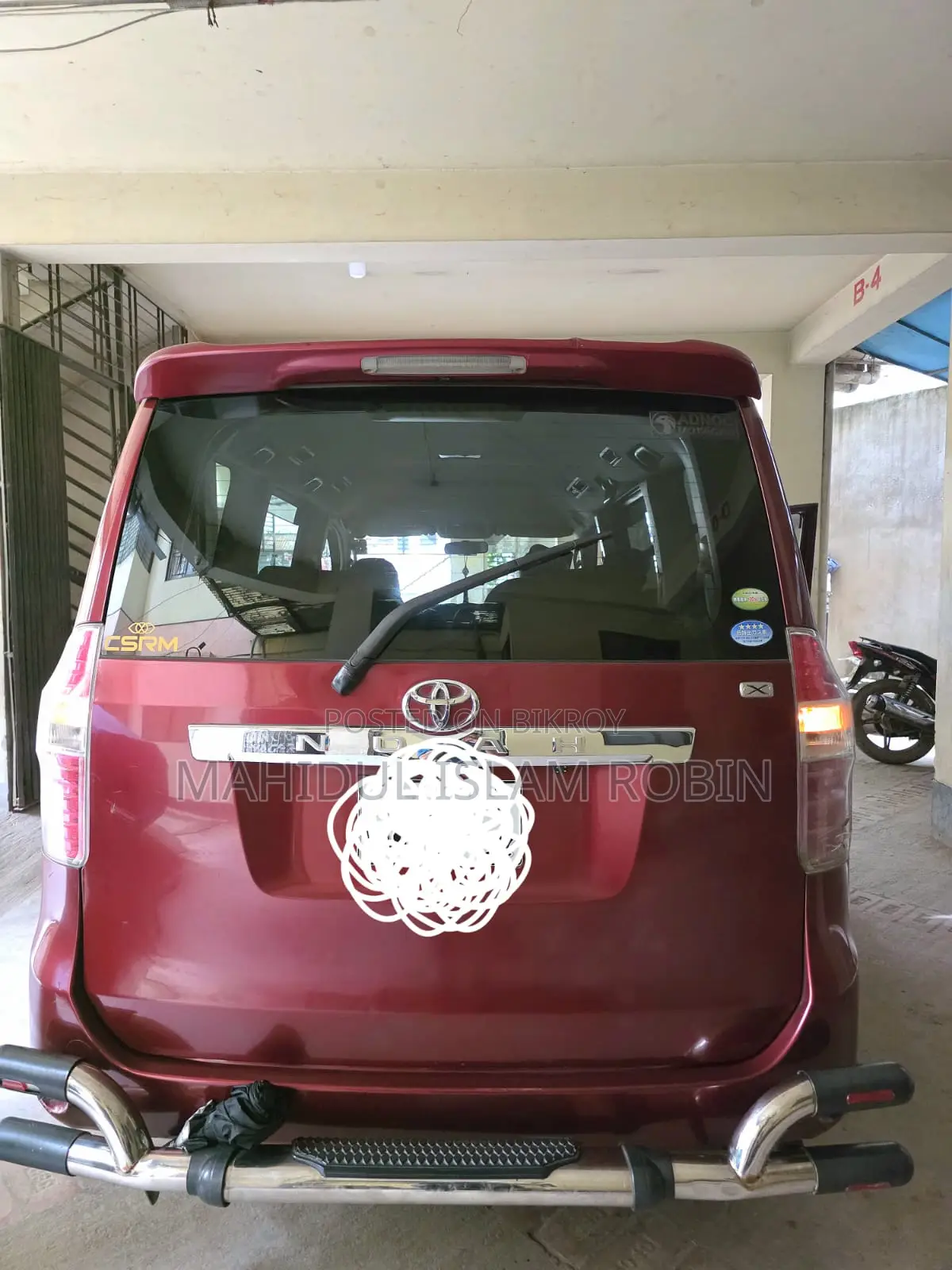 Toyota Noah 2008 Red