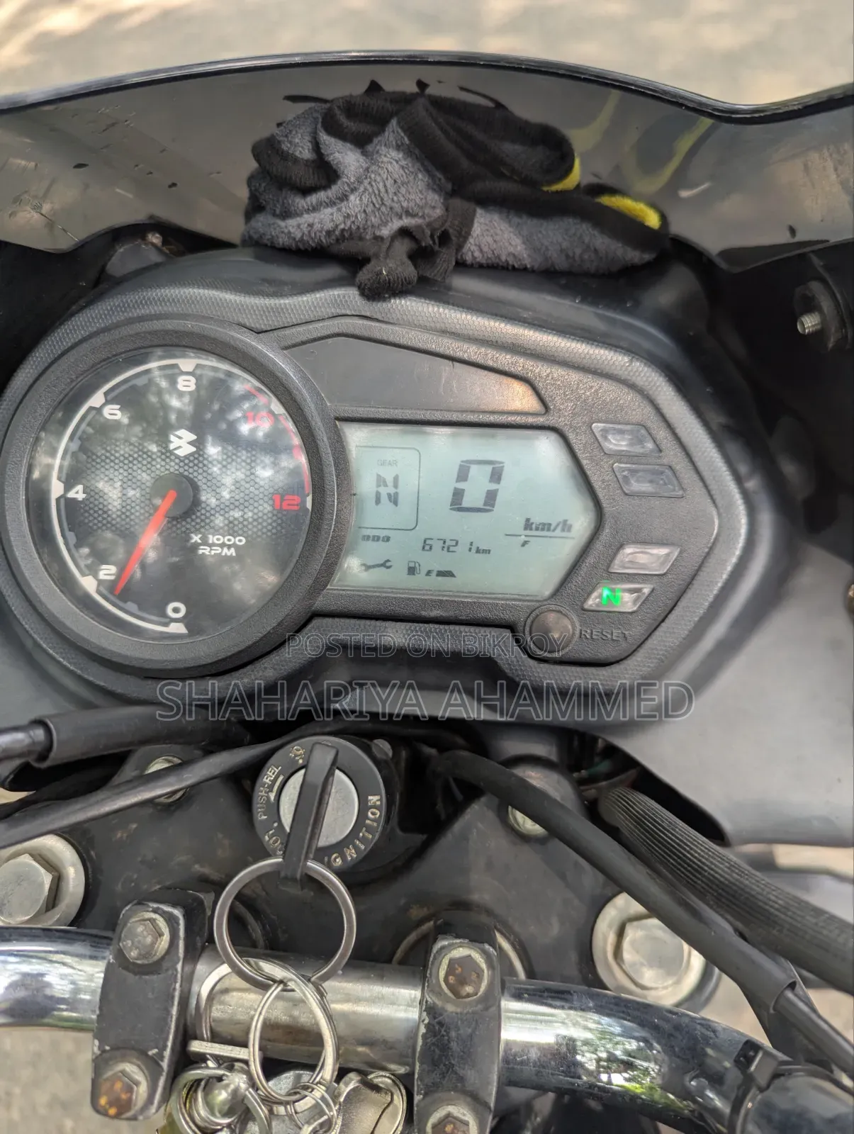 Bajaj Discover 110 2023 Black