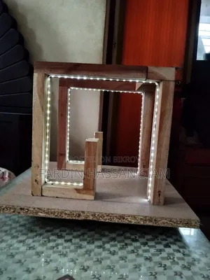 কাস্টম মেড উডেন এলইডি নাইট লাইট (Decorative Lamp)