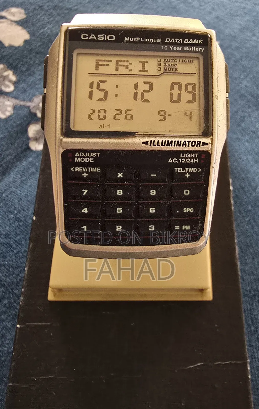 Casio Data Bank Calculator