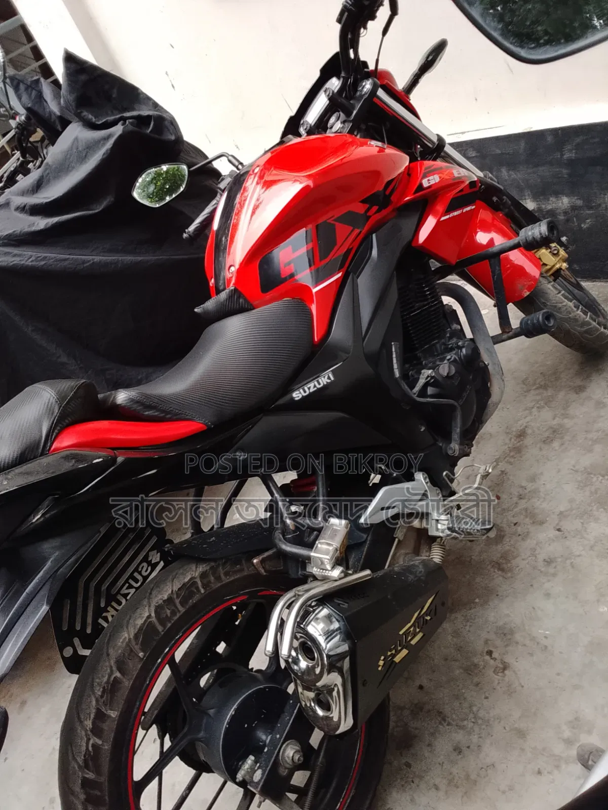 Suzuki Gixxer Monotone 2018 Red
