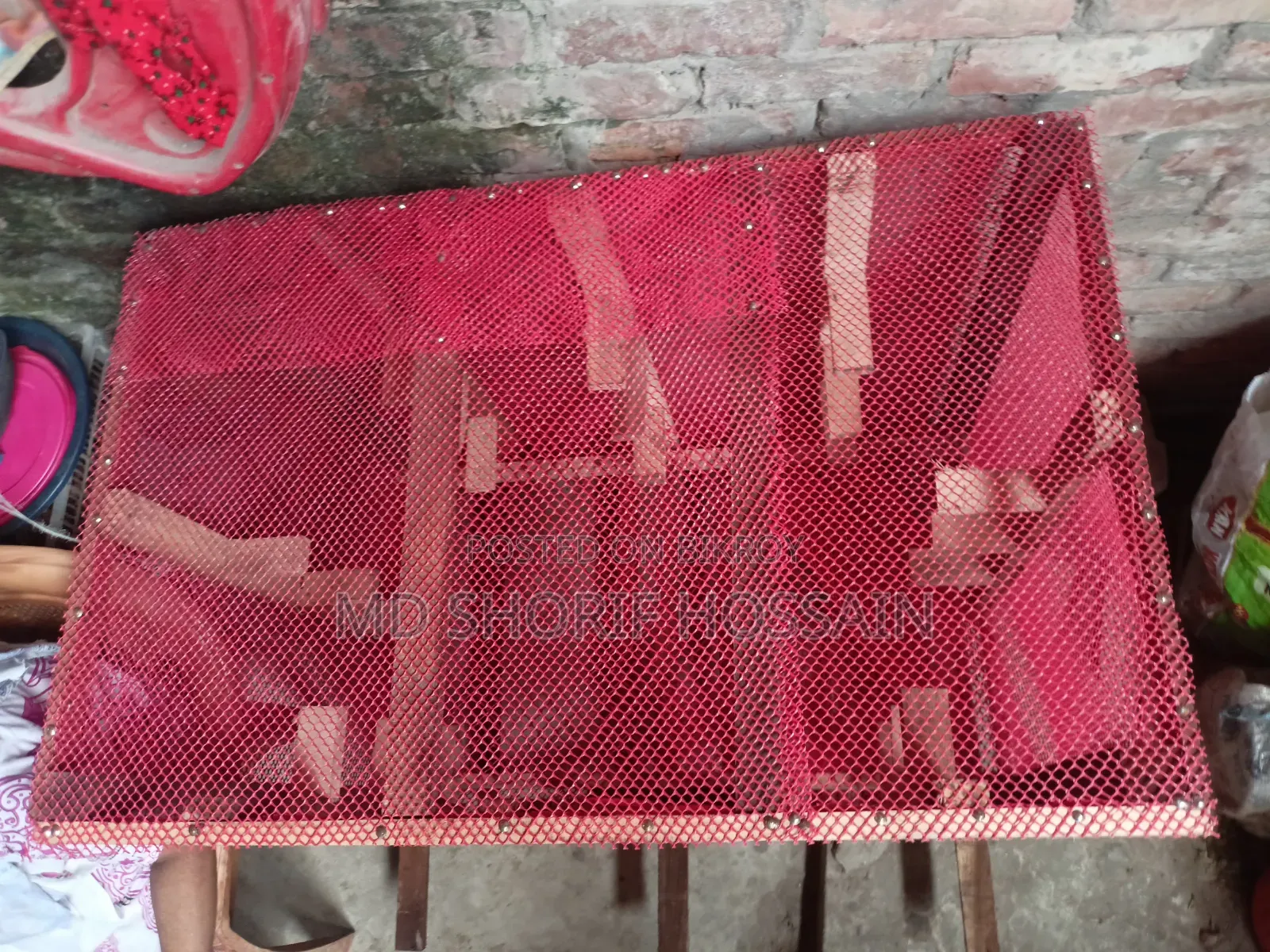 কবুতর+ পাখির খাচা