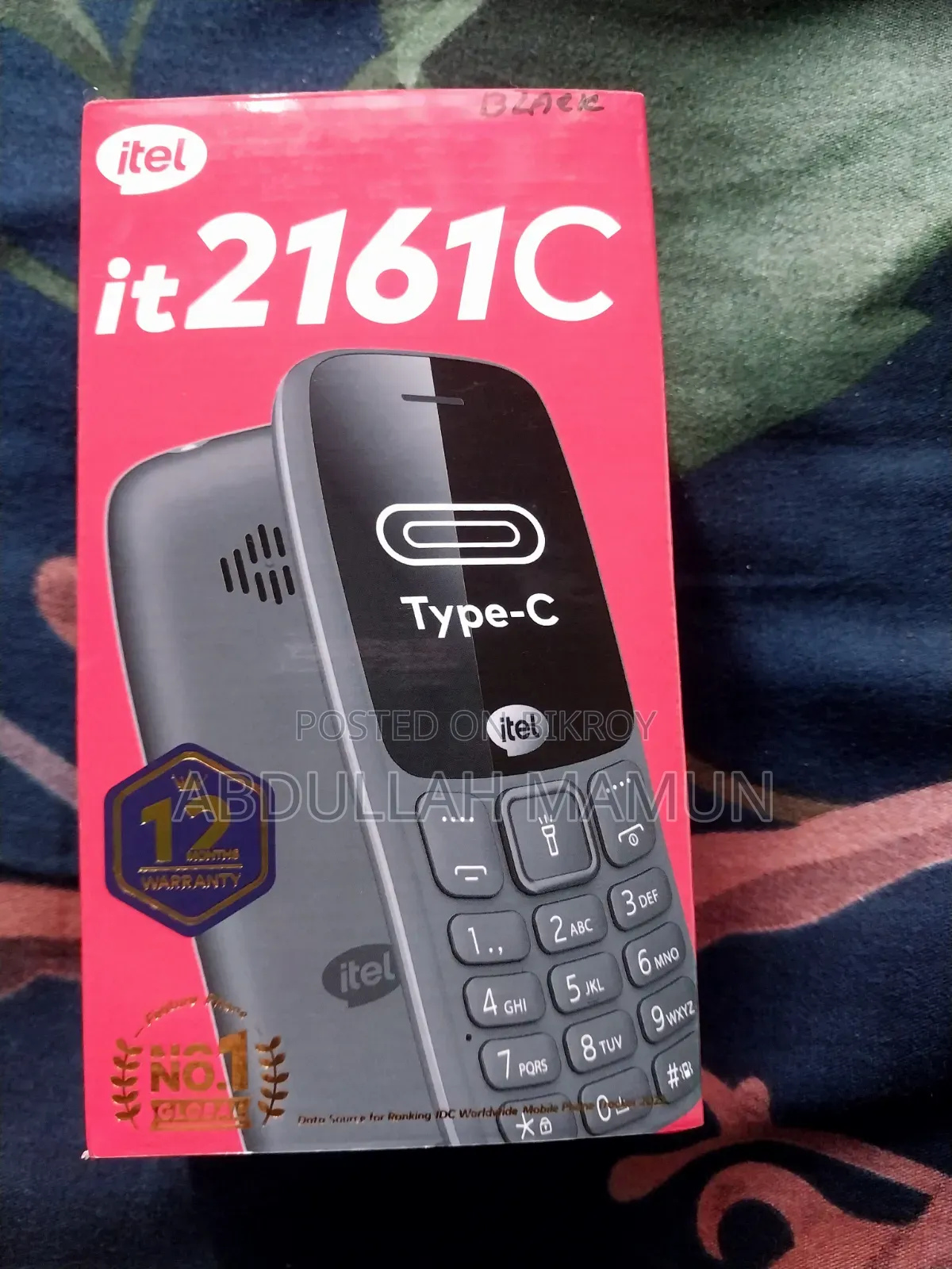 Itel IT2171 Black