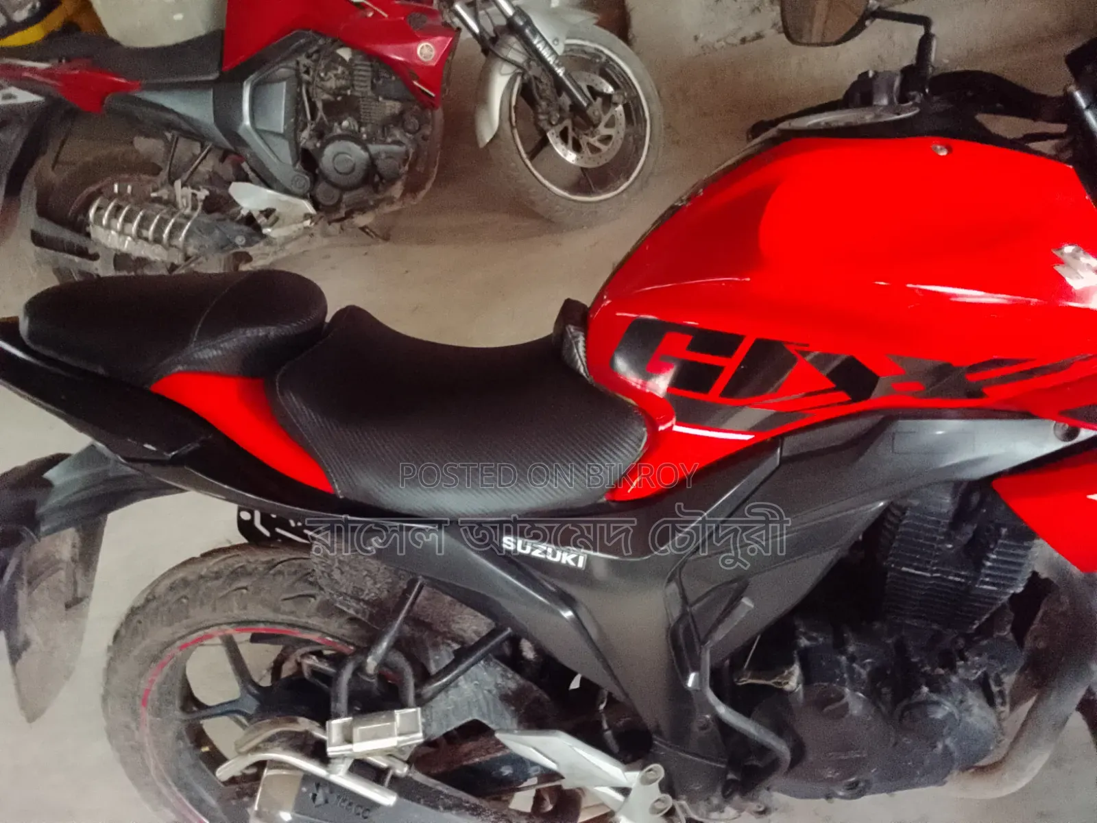Suzuki Gixxer Monotone 2018 Red