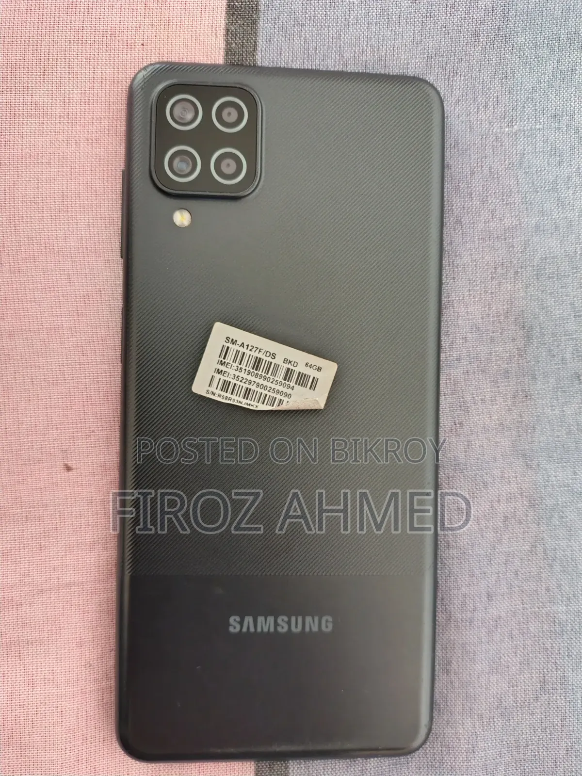 Samsung Galaxy A12 64 GB Black