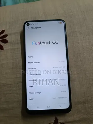 Vivo Y50 128 GB White