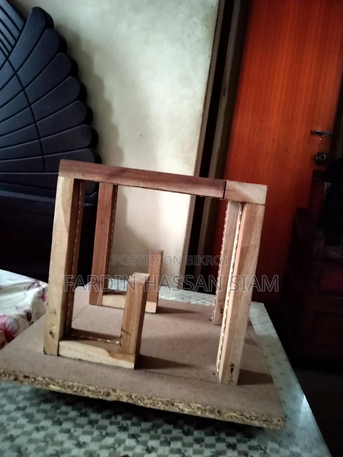 কাস্টম মেড উডেন এলইডি নাইট লাইট (Decorative Lamp)