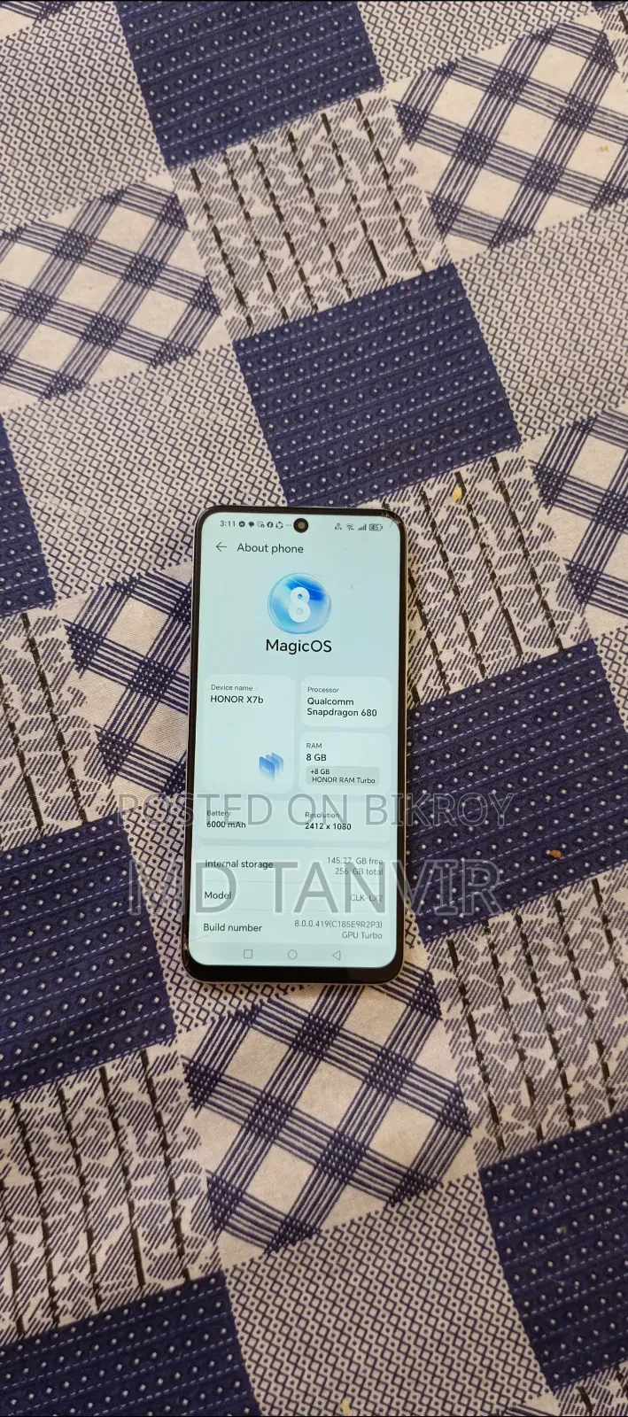 Honor X7b 5G 256 GB White